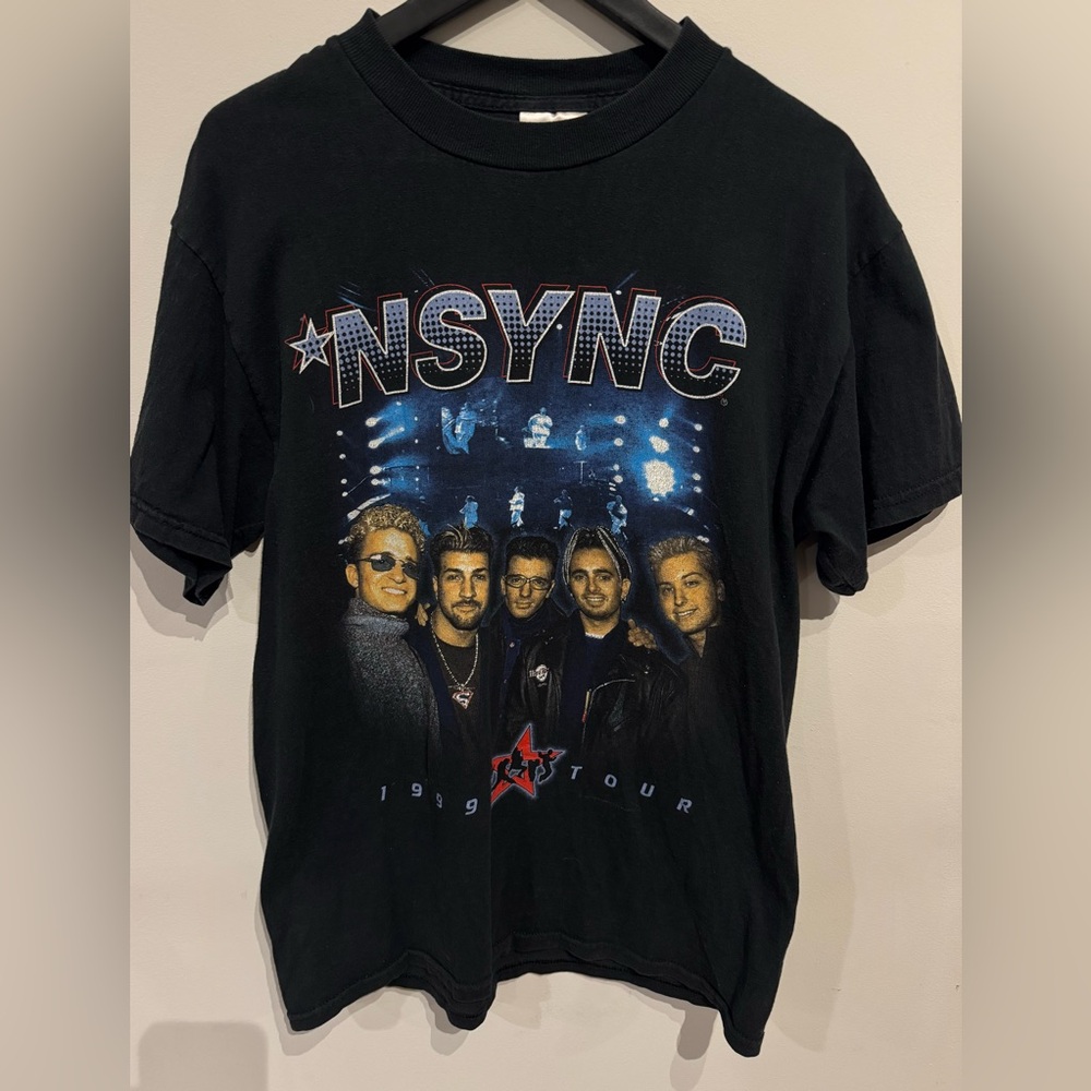 NSYNC Black Tour Graphic T-Shirt
